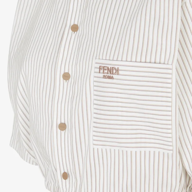 FENDI Striped Shirt-4