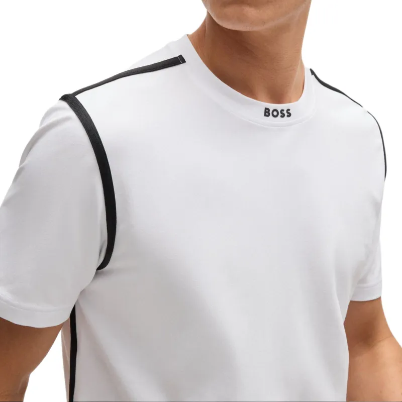 HUGO BOSS T Shirts Men White-4