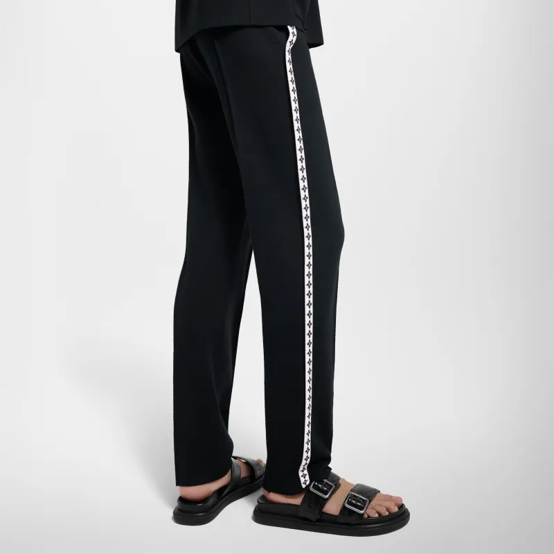 LOUIS VUITTON Preppy Knitted Wool Trousers-3