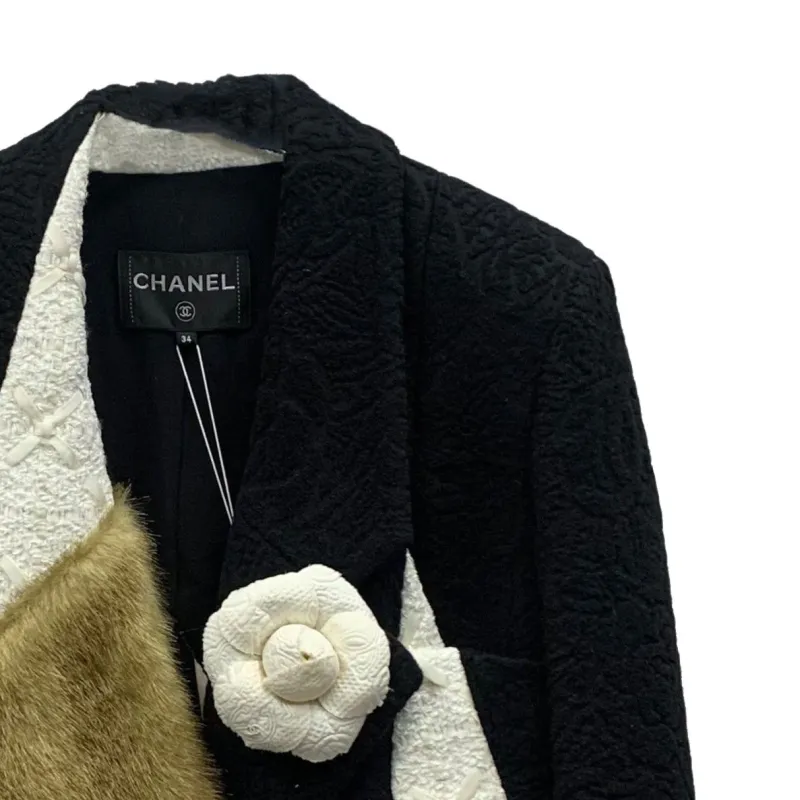 CHANEL 21A Jackets Coats Women's Black-2
