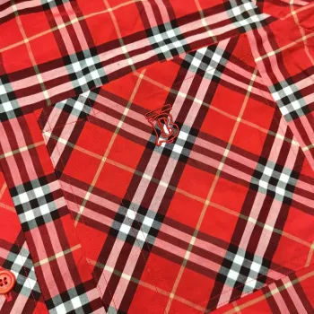 Burberry Shirts Men Red