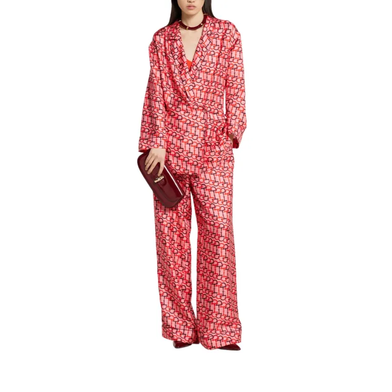 GUCCI SS25 Casual Pants Women's Pink-1