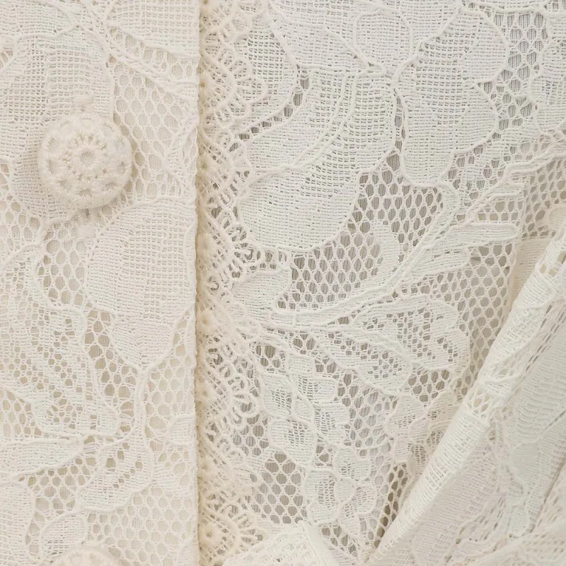 Zimmermann SS25 Long Sleeved Dress Women's Cream-8