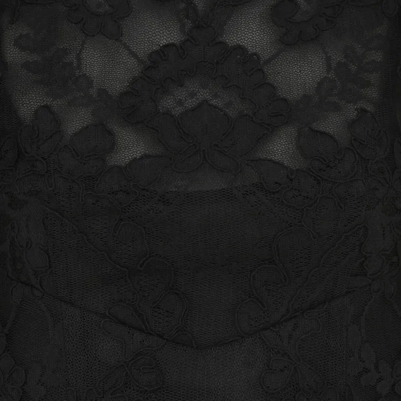 Zimmermann Ruffle Sleeve T Shirt Women's Black-7