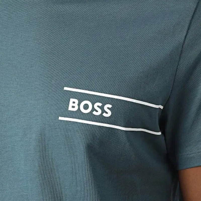 HUGO BOSS T Shirt Men's Blue Green-2