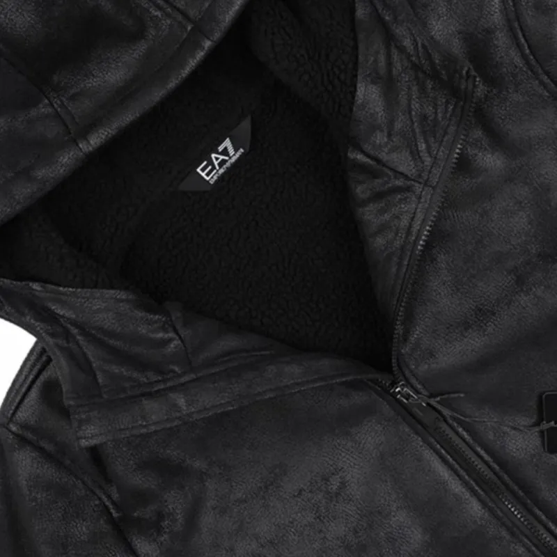 EMPORIO ARMANI EA7 FW24 Jackets & Coats Men's Black-7