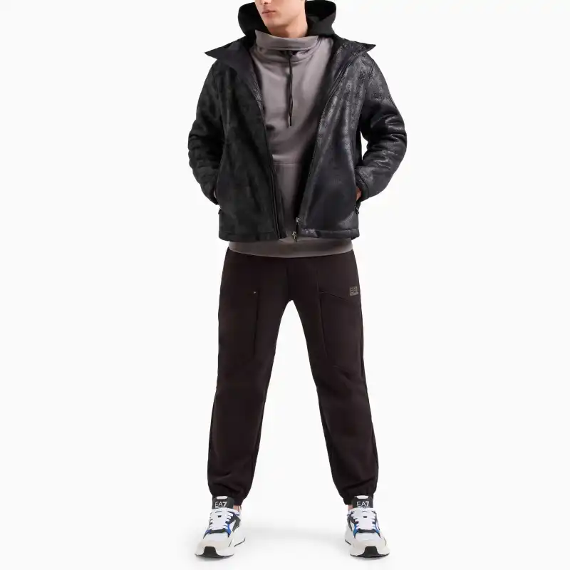 EMPORIO ARMANI EA7 FW24 Jackets & Coats Men's Black-2