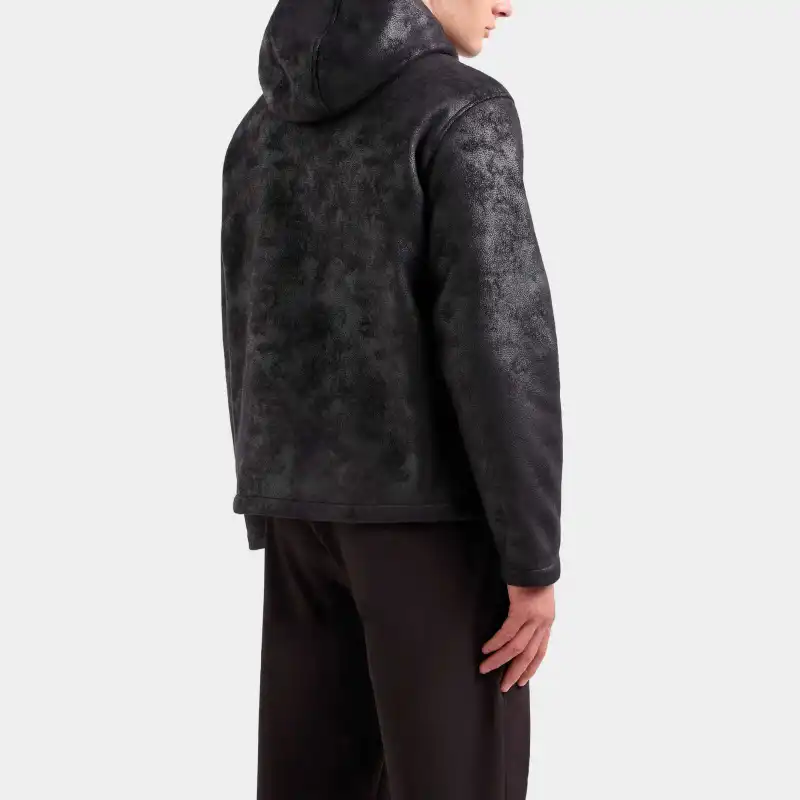 EMPORIO ARMANI EA7 FW24 Jackets & Coats Men's Black-3
