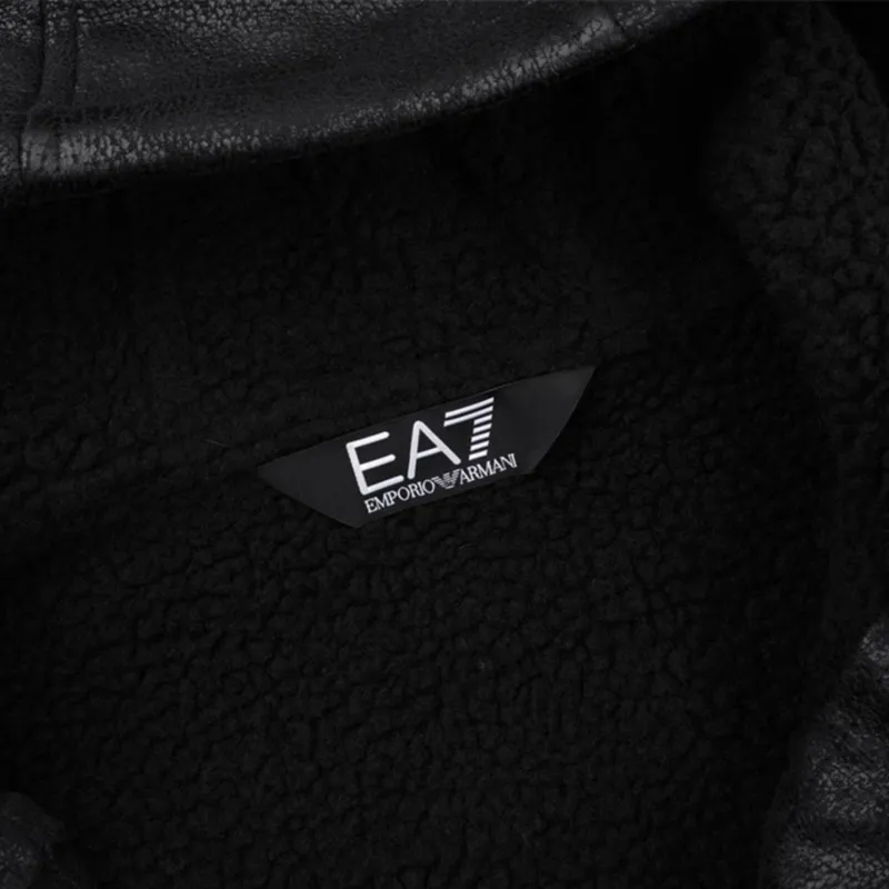 EMPORIO ARMANI EA7 FW24 Jackets & Coats Men's Black-8