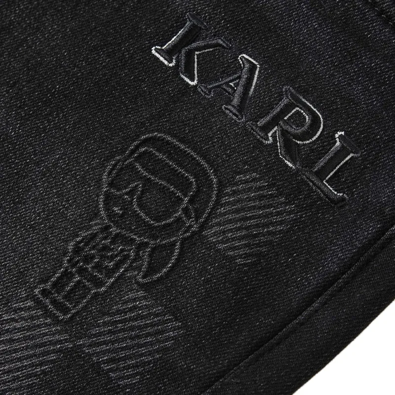 KARL LAGERFELD FW24 Jeans Men's Black-3