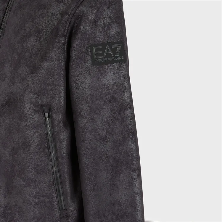 EMPORIO ARMANI EA7 FW24 Jackets & Coats Men's Black-6