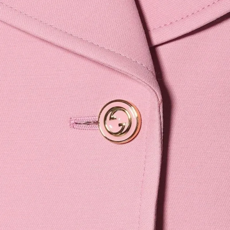 GUCCI Business Suit Coat Women's Pink-5