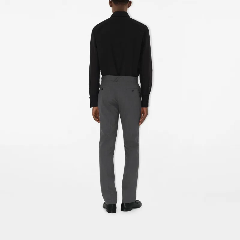 Burberry SS25 Casual Pants Men's Stone Gray-3