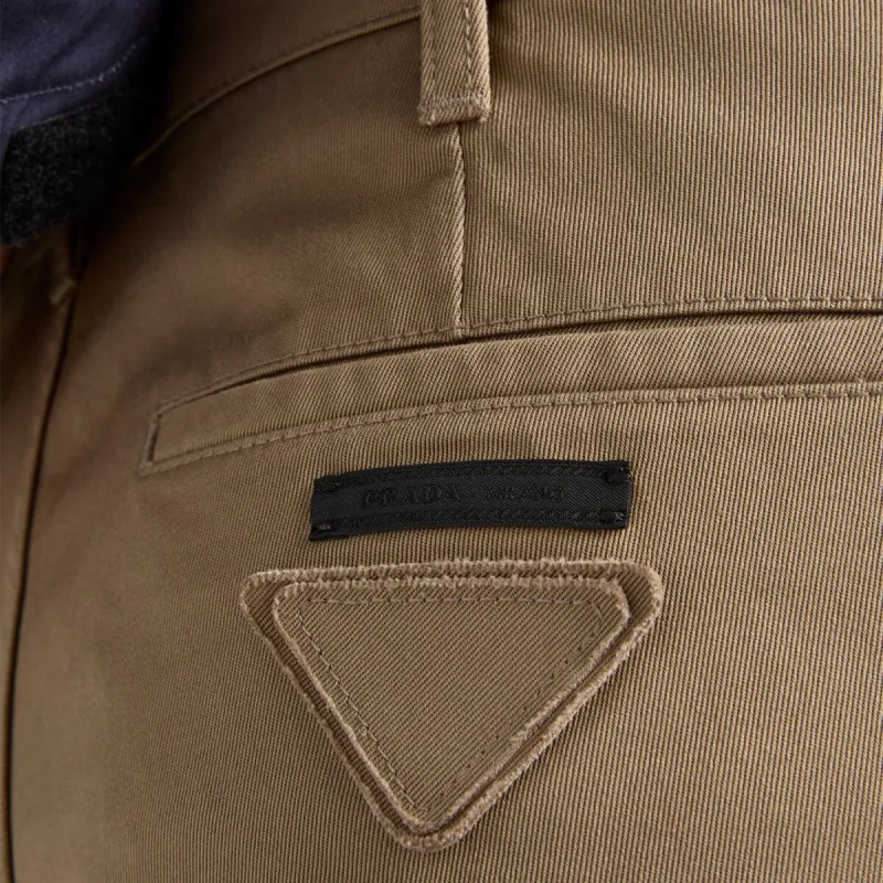PRADA Casual Pants Men's Clay Gray-4