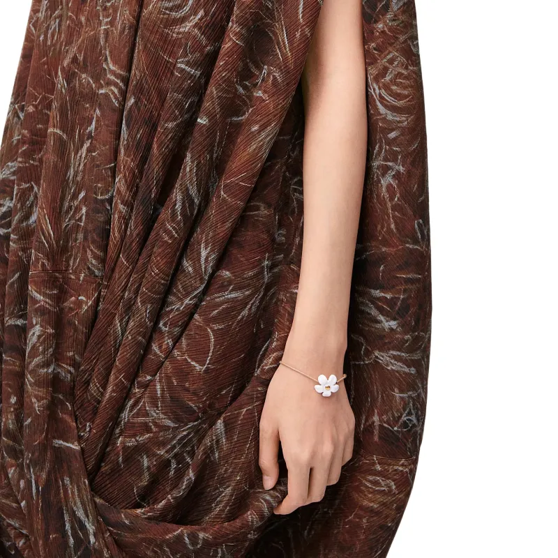 LOEWE Paula's Ibiza Sleeveless Dress Women's Brown-3