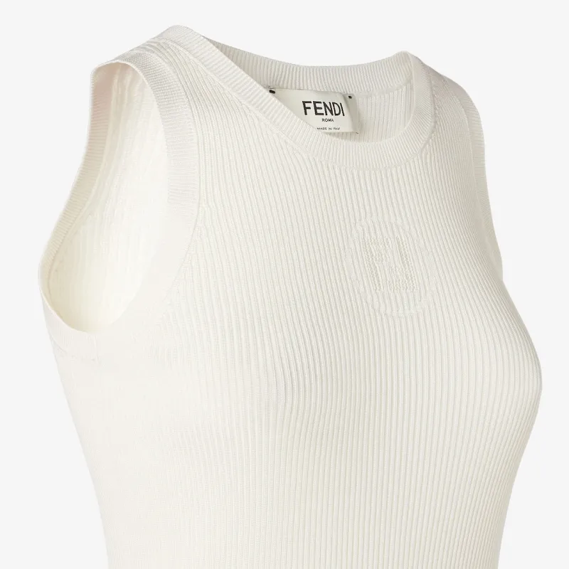 FENDI SS25 Tank Top Women's White-3