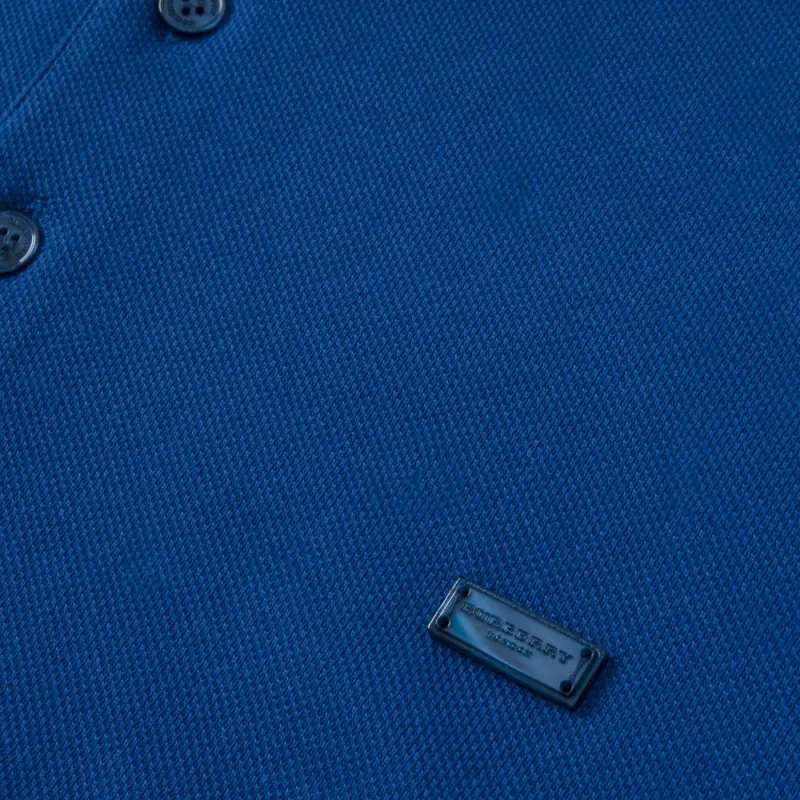 Burberry Polo Shirts Men Blue-3