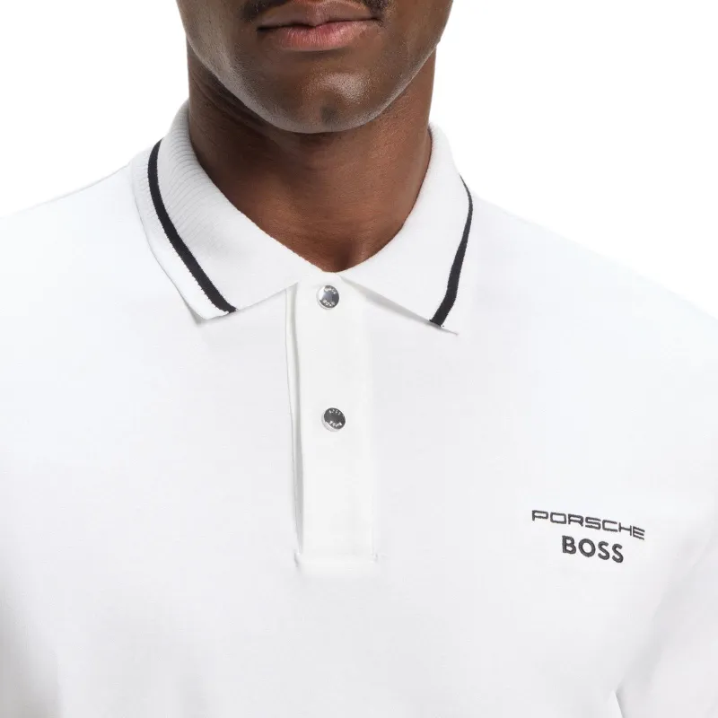HUGO BOSS x Porsche Polo Shirt Men's White-4