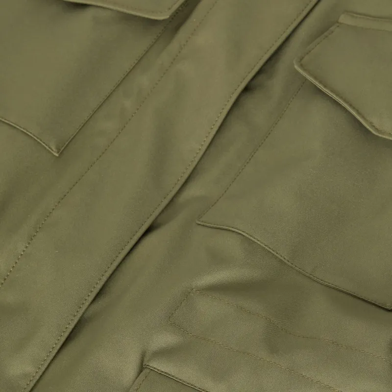Loro Piana SS25 Jackets & Coats Women's Olive Green-6