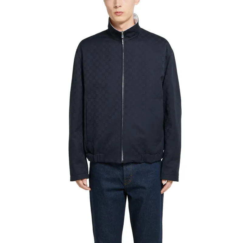 GUCCI FW25 Jackets & Coats Men's Dark Blue-3