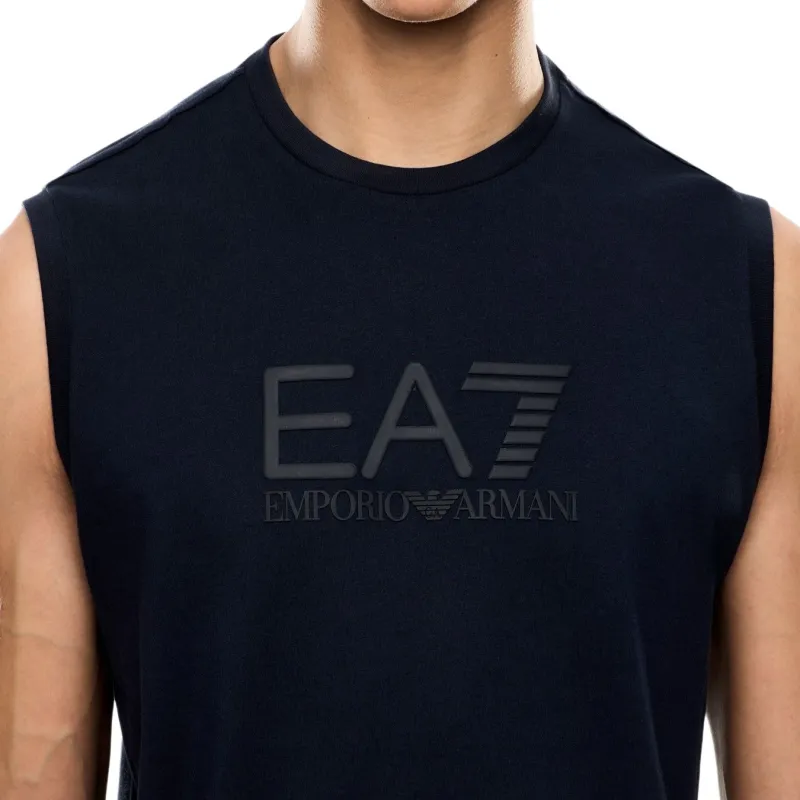 EMPORIO ARMANI EA7 Tank Top Men's Marine Blue-4