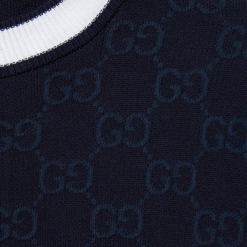 GUCCI FW25 Knitwear Women's Marine Blue-3