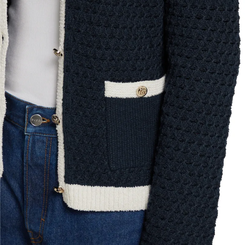 GUCCI FW25 Knitwear Women's Marine Blue-4