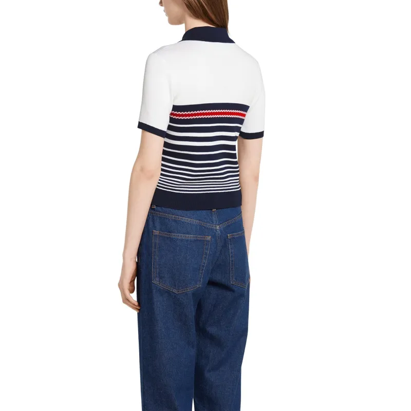 GUCCI FW25 Polo Shirt Women's Blue-2