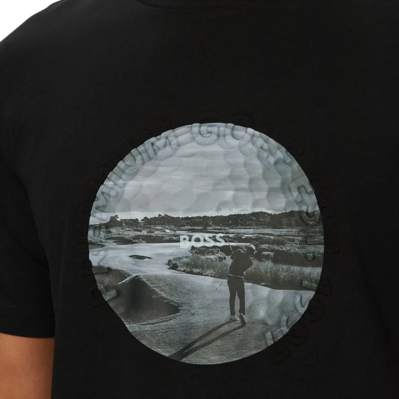 HUGO BOSS SS25 T Shirt Men's Black-3