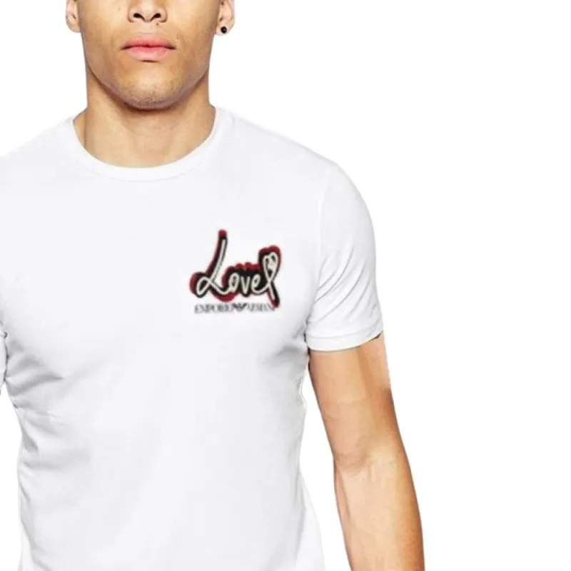 EMPORIO ARMANI SS25 T Shirt Men's White-2