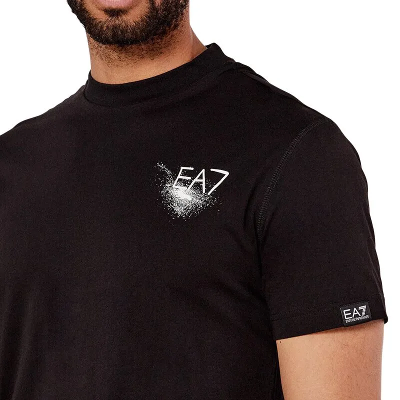 EMPORIO ARMANI EA7 SS25 T Shirt Men's Black-3