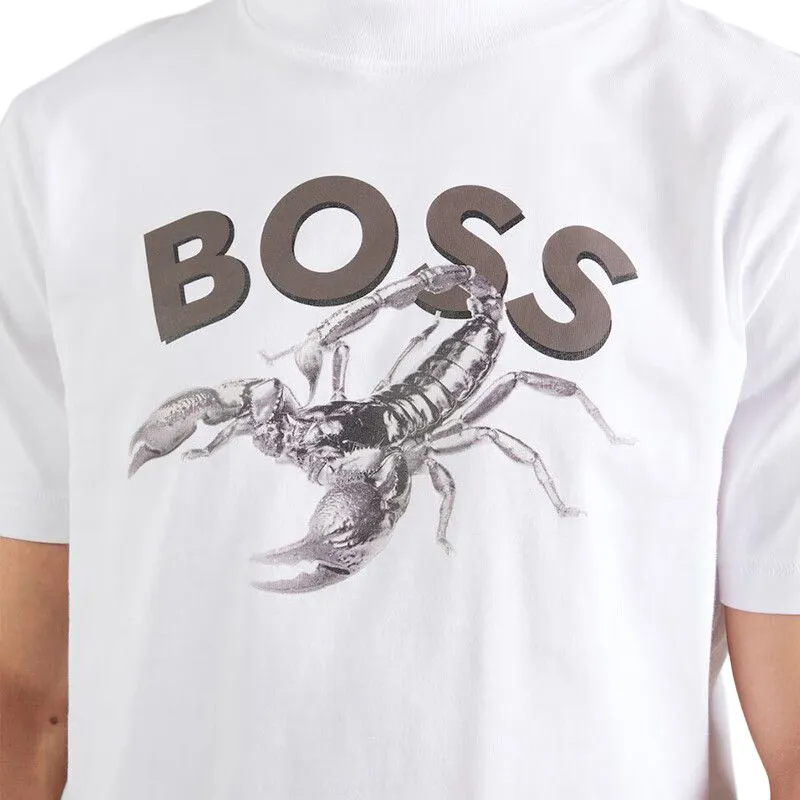 HUGO BOSS SS25 T Shirt Men's White-4