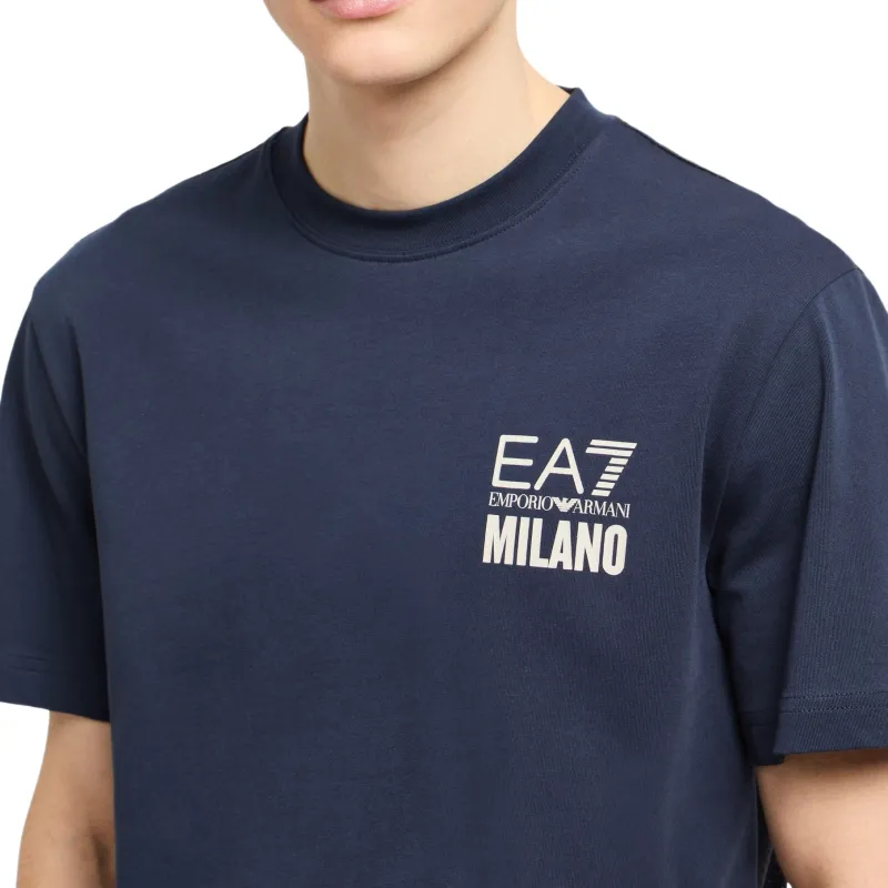 EMPORIO ARMANI EA7 T Shirt Men's Blue-4