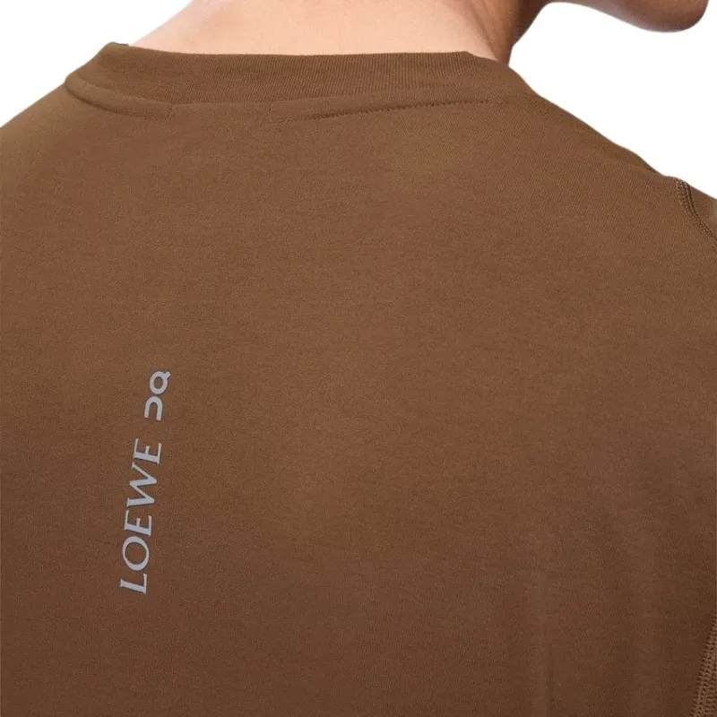 LOEWE x On SS25 T Shirt Unisex Brown-7