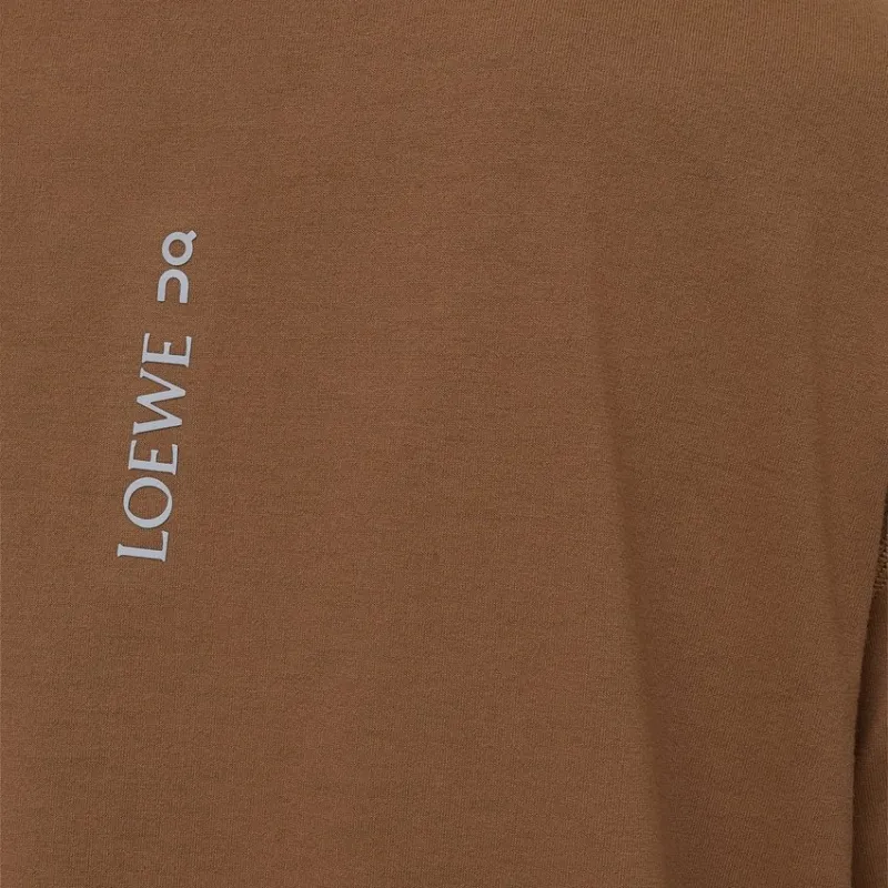 LOEWE x On SS25 T Shirt Unisex Brown-8