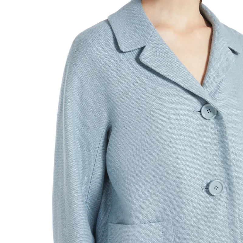 'S MAX MARA Jackets & Coats Women's Light Blue-4