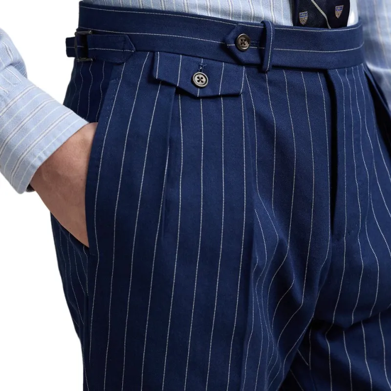 Polo Ralph Lauren Suit Trouser Men's Dark Blue-3
