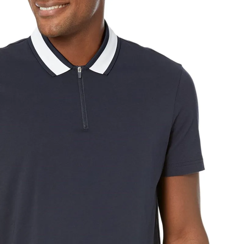 ARMANI EXCHANGEAE SS23 Polo Shirt Men's Dark Blue-2