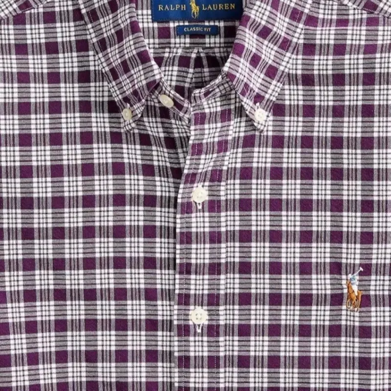 Polo Ralph Lauren SS24 Shirt Men's Purple-2