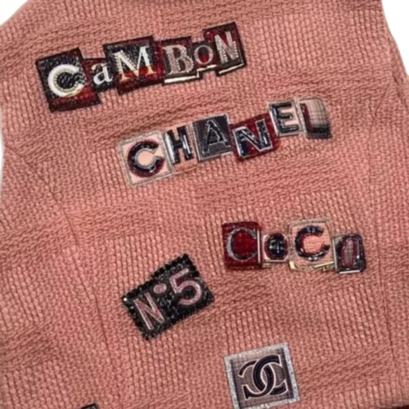 CHANEL Vests Women's Pink-2