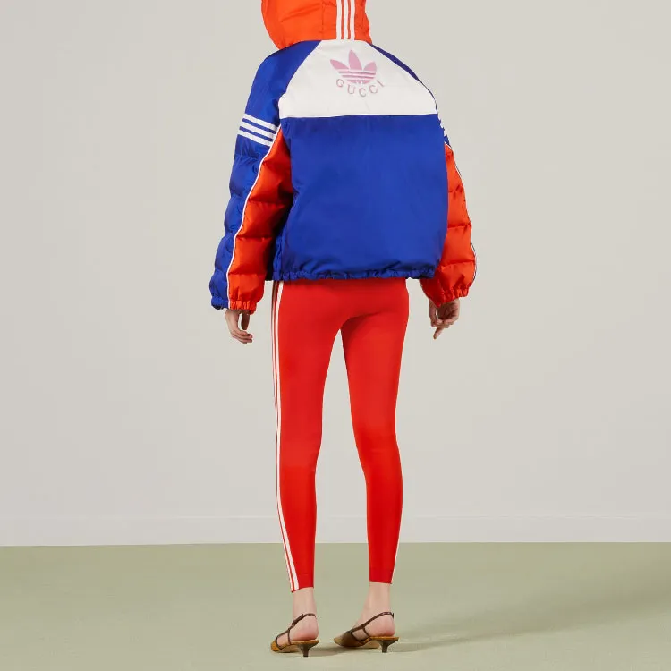 GUCCI X Adidas Jacket Blue/White/Orange-3