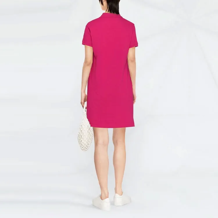Polo Ralph Lauren Logo Embroidered Short Sleeved Polo Dress-2