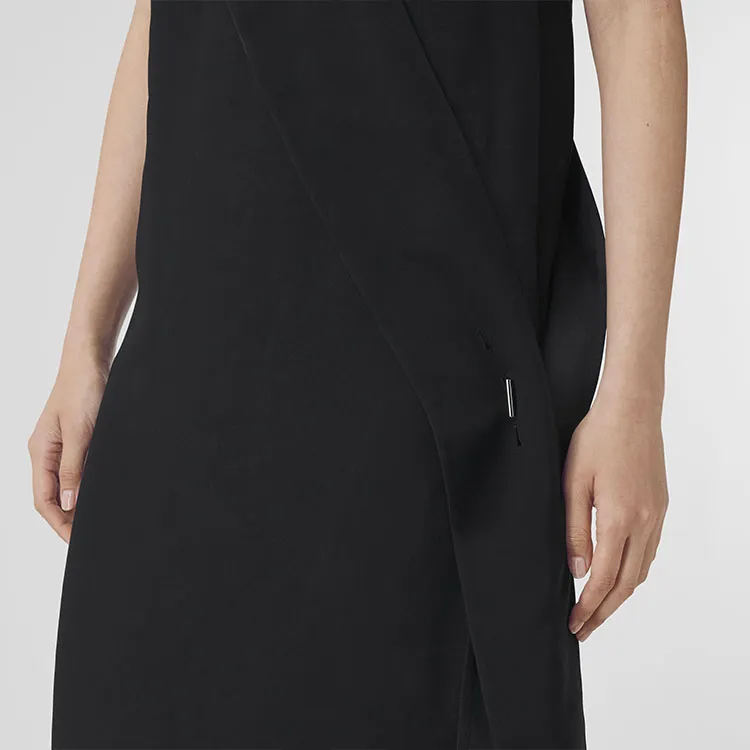 Burberry Sleeveless Dresses Women's Black-5