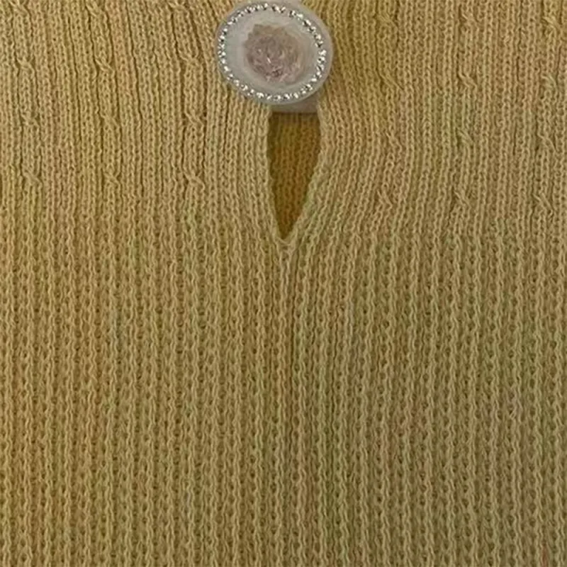 CHANEL SS22 Tank Tops Women's Yellow-2