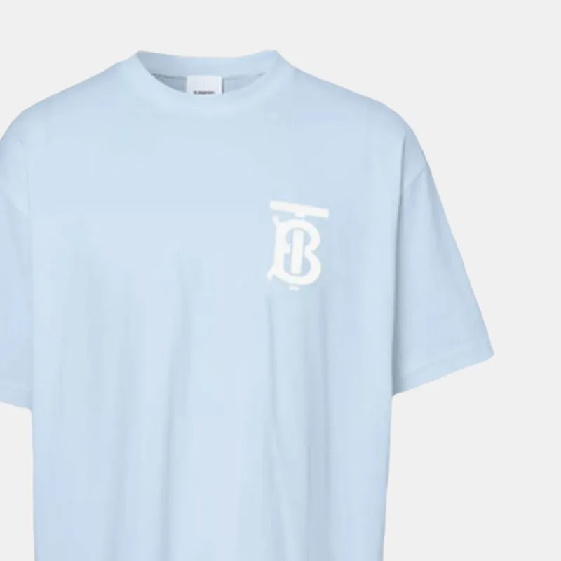 Burberry T Shirt Women's Light Blue-5