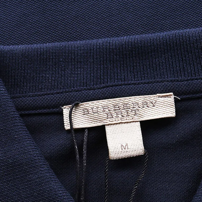 Burberry Polo Shirt Women's Navy Blue-4