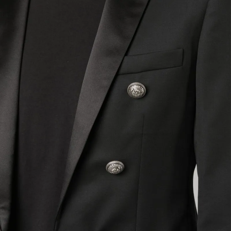 BALMAIN Double-breasted Blazer-4