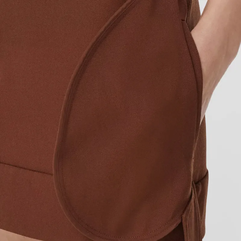 Burberry Casual Short Skirts Women's Brown-4