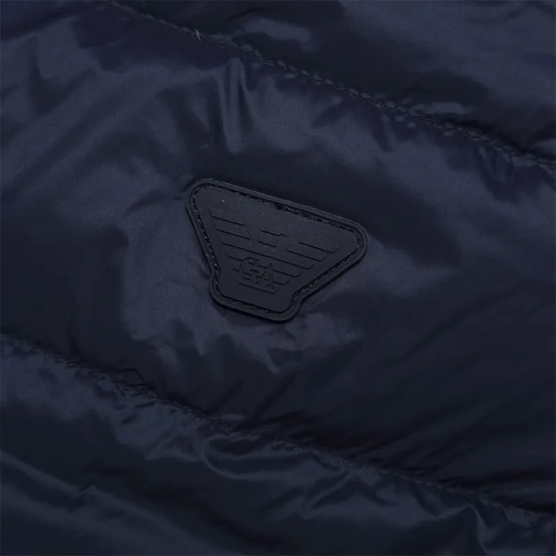 EMPORIO ARMANI Down Jacket Winter Men's Dark Blue-4