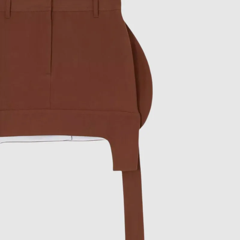 Burberry Casual Short Skirts Women's Brown-5